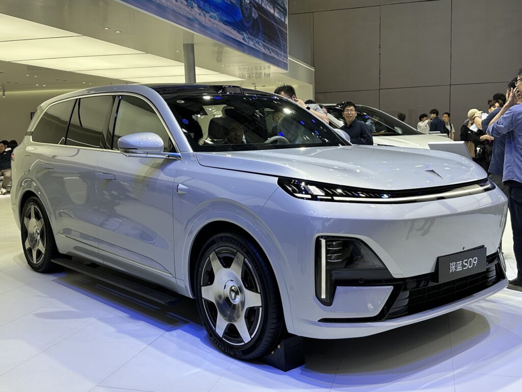 Changan Deepal S09 — маршрут Китай